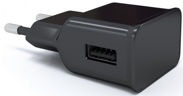 СЗУ адаптер 1 USB (модель NT-1A), 1A черный, Redline фото 1
