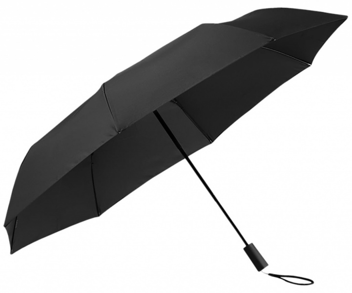 Зонт Xiaomi Two or Three Sunny Umbrella, черный фото 1