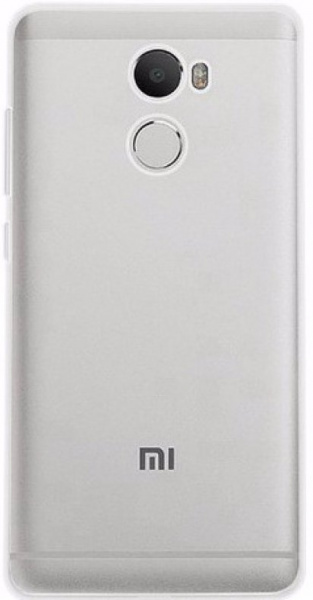 Чехол для смартфона Xiaomi Redmi 4 Silicone iBox Crystal (прозрачный), Redline фото 1