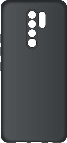 Чехол-накладка для Xiaomi Redmi 9T черный, Microfiber Case, Borasco фото 1