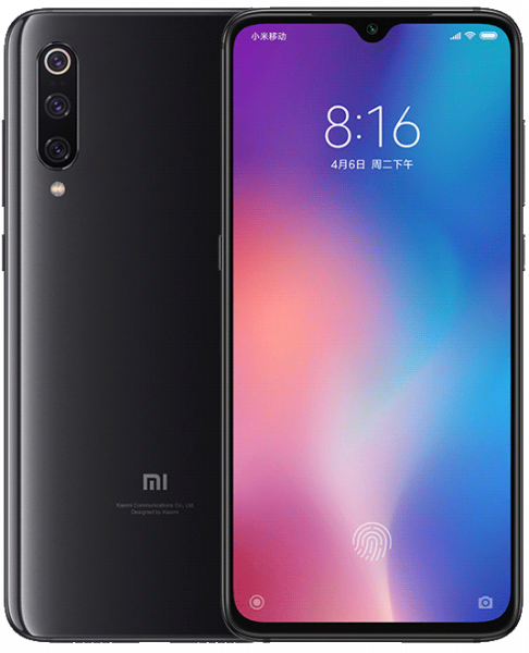 Смартфон Xiaomi Mi9 6/128Gb Black (Черный) EN фото 2