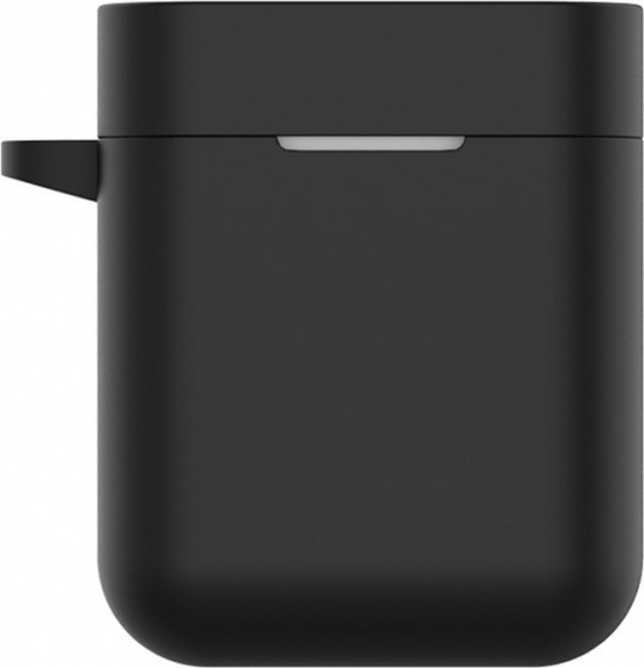 Чехол силиконовый для наушников Xiaomi AirDots Pro, черный фото 1