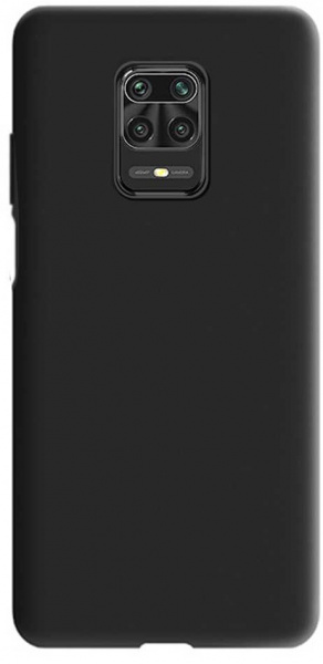 Чехол для смартфона Xiaomi Redmi Note 9S/9 Pro Silicone Ultimate (черный), Redline фото 1