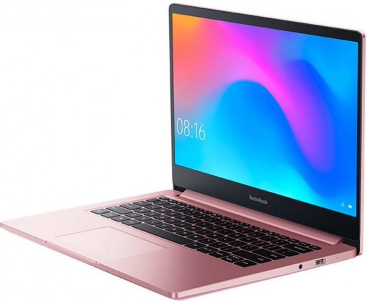Ноутбук Xiaomi RedmiBook 14" 2019 (Intel Core i5 10210U 1600 MHz/1920x1080/8Gb/512Gb SSD/NVIDIA GeForce MX250/Win10 Home) розовый фото 4
