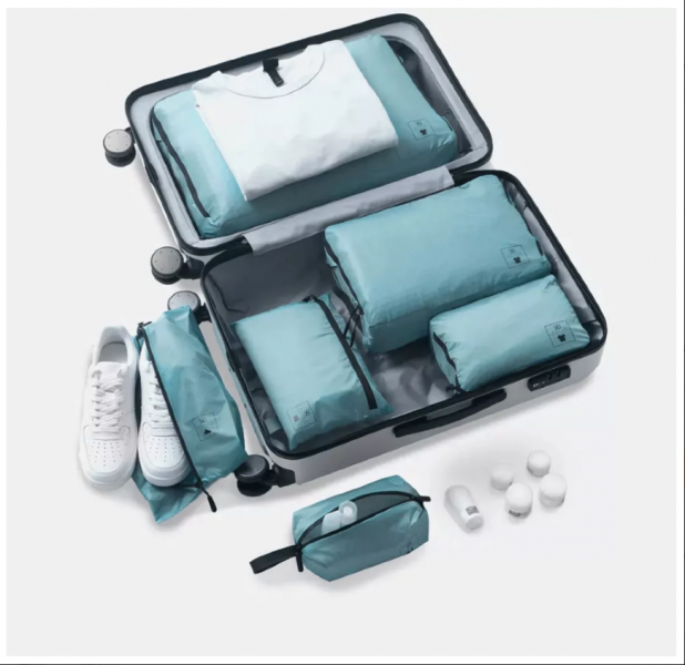 Набор упаковочных сумок для чемодана 90 Points Base Storage Bag Set (6 шт) Белый фото 2