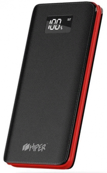 Внешний аккумулятор Hyper HIPER BS10000, 10000 mah. черный/красный фото 2