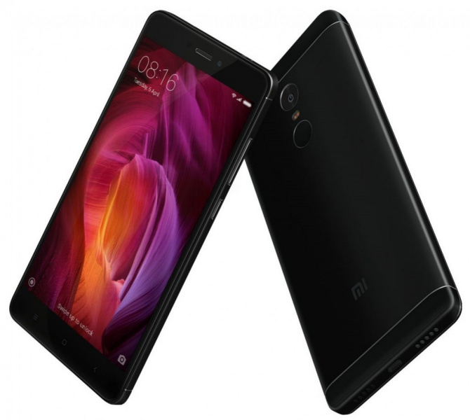 Смартфон Xiaomi Redmi Note 4 64Gb+4Gb Black (Snapdragon 625) фото 2