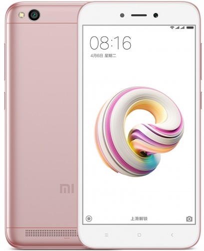 Смартфон Xiaomi RedMi 5A 16Gb Pink EU фото 3