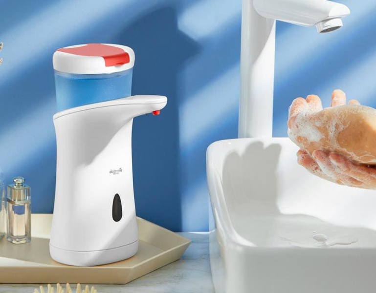 Сенсорный дозатор для мыла Xiaomi Deerma Hand Wash Basin DEM-XS100 фото 4