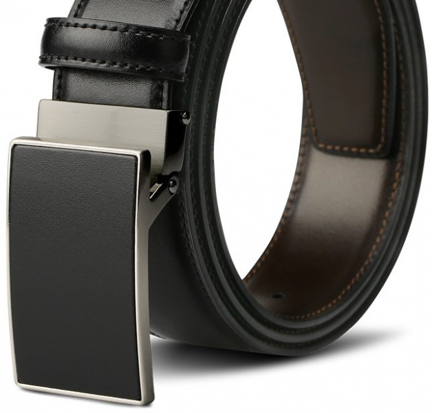 Ремень Xiaomi Qimian Italian leather Double-Sided Business Belt фото 1