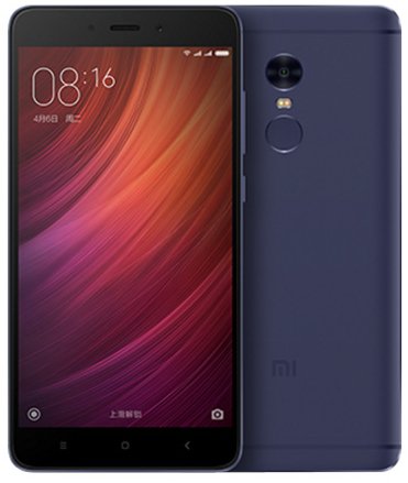 Смартфон Xiaomi Redmi Note 4 64Gb+4Gb Blue фото 2