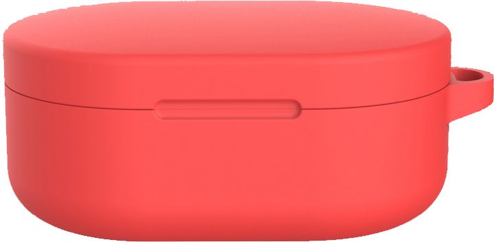 Чехол силиконовый для наушников Xiaomi Redmi AirDots, розовый фото 1