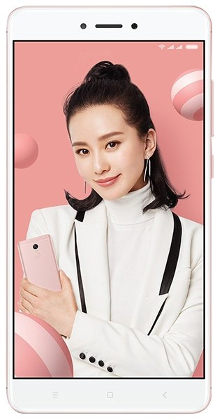 Смартфон Xiaomi Redmi Note 4X 16GB+3GB Pink фото 2
