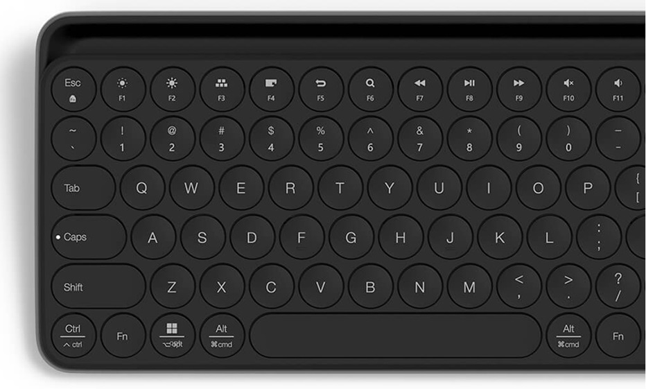 Клавиатура Xiaomi MIIIW Bluetooth беспроводная черная (ENG) фото 2
