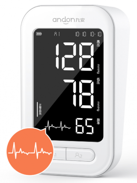 Тонометр Xiaomi Andon Smart Blood Pressure Monitor KD 5907, белый фото 2