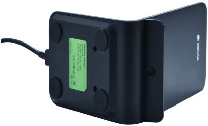 Беспроводное зарядное устройство Devia Pioneer Wireless Charging Stand 10W (горизонтальное и вертикальное размещение смартфона),  черный фото 3