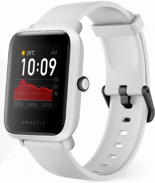 Умные часы Xiaomi Amazfit Bip S, белые фото 1