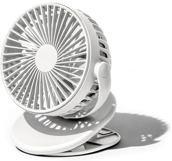 Вентилятор портативный SOLOVE clip electric fan 3 Speed, серый фото 1