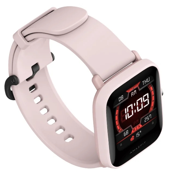 Умные часы Amazfit Bip U Pro, розовый фото 3