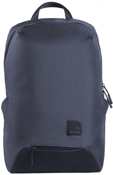 Рюкзак Xiaomi Mi Style Leisure Sports Backpack для ноутбуков до 15" темно-серый фото 1