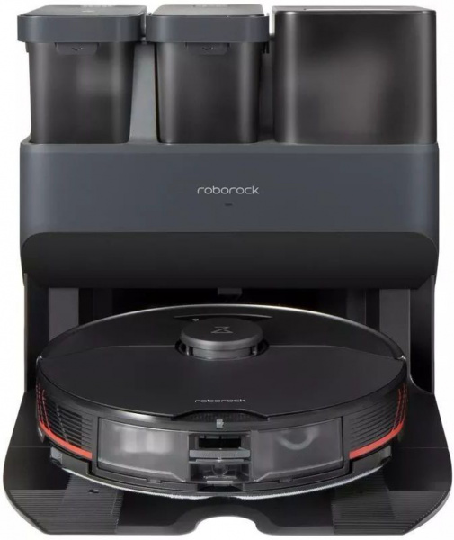 Робот-пылесос Roborock S7 MaxV Ultra, чёрный фото 2