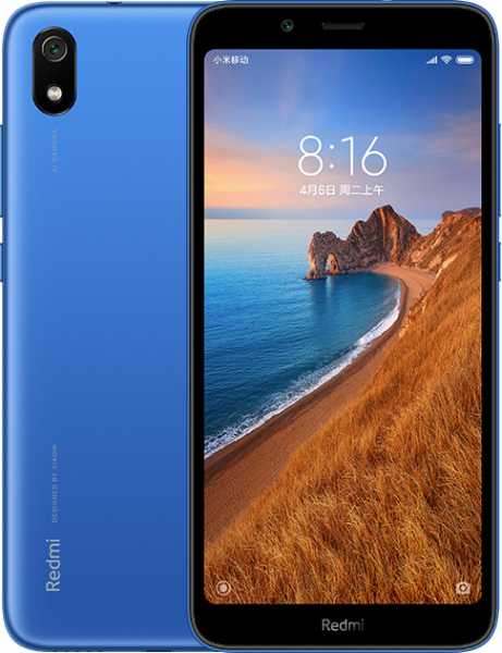 Смартфон Xiaomi RedMi 7A 2/16Gb Голубой фото 3