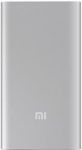 Внешний аккумулятор Xiaomi Mi Power Bank 5000 Silver - фото