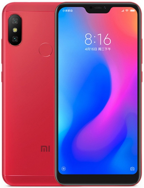Смартфон Xiaomi Mi A2 Lite 4/64Gb Red (Красный) EU фото 3