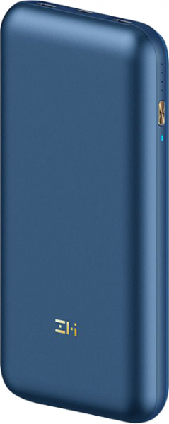 Внешний аккумулятор Xiaomi Mi Power Bank ZMI 10 PRO 20000 mAh  QB823 65W Type-C Quick Charge 3.0, Power Delivery 3.0, темно-синий фото 1