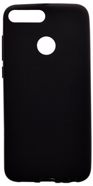 Чехол для смартфона Xiaomi Mi8 Lite силиконовый (матовый черный), BoraSCO фото 1