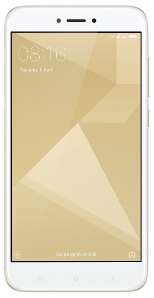 Смартфон Xiaomi RedMi 4X 32Gb Золотистый фото 1
