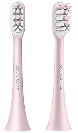 Насадки для электрической зубной щетки Xiaomi Soocare Soocas X3 розовые, 2шт фото 1